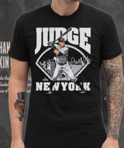 Aaron judge field signature shirt