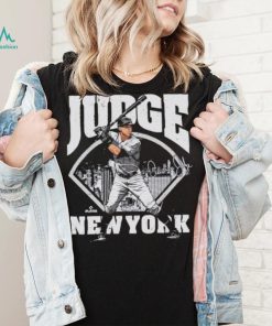 Aaron judge field signature shirt