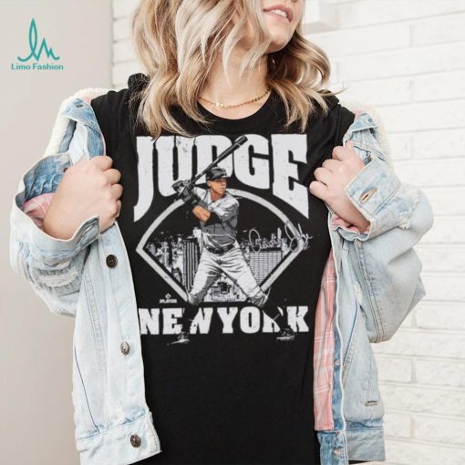 Aaron judge field signature shirt