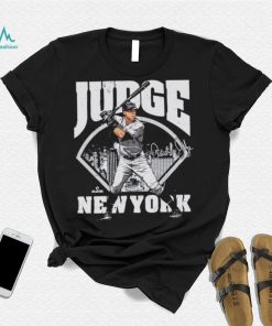 Aaron judge field signature shirt