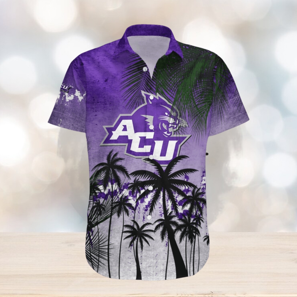 Abilene Christian Wildcats Hawaii Shirt Coconut Tree Tropical Grunge – NCAA Abilene Christian Wildcats Hawaii Shirt Coconut Tree Tropical Grunge – NCAA