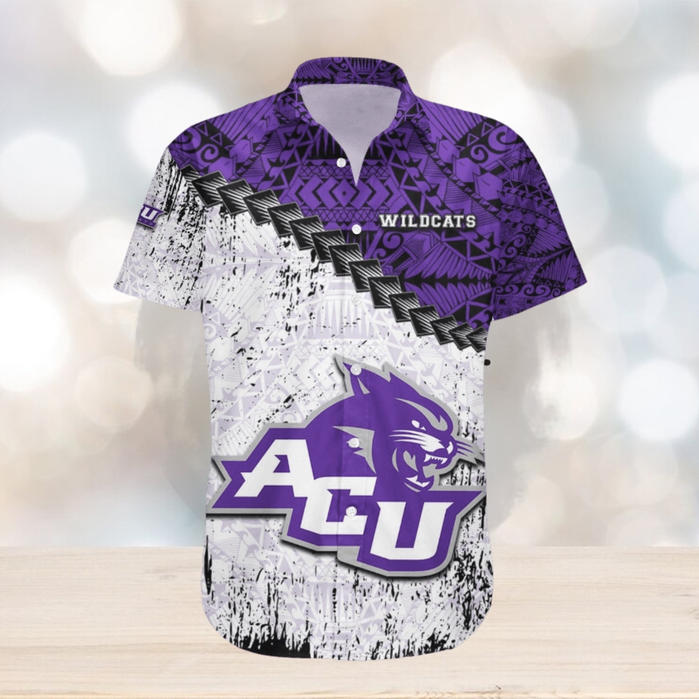 Abilene Christian Wildcats Hawaii Shirt Grunge Polynesian Tattoo – NCAA Abilene Christian Wildcats Hawaii Shirt Grunge Polynesian Tattoo – NCAA