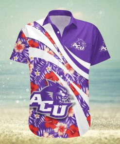 Abilene Christian Wildcats Hawaii Shirt Hibiscus Sport Style – NCAA