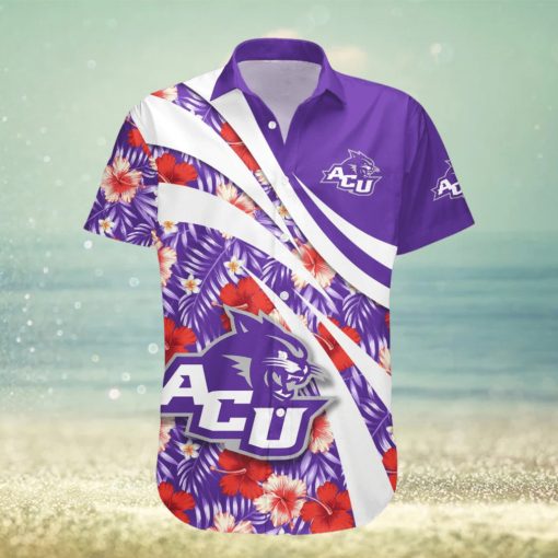 Abilene Christian Wildcats Hawaii Shirt Hibiscus Sport Style – NCAA