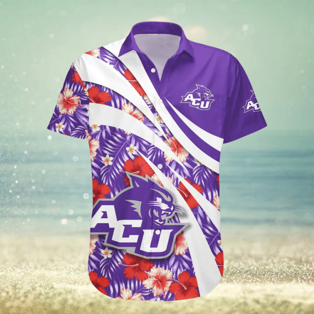Abilene Christian Wildcats Hawaii Shirt Hibiscus Sport Style – NCAA Abilene Christian Wildcats Hawaii Shirt Hibiscus Sport Style – NCAA