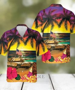 Abrams Battle Tank Hawaiian Shirt