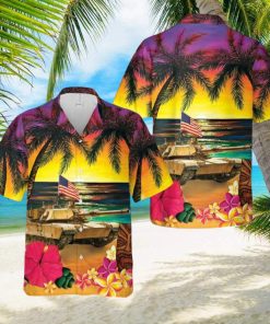 Abrams Battle Tank Hawaiian Shirt