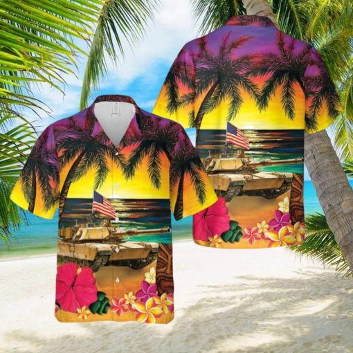 Abrams Battle Tank Hawaiian Shirt