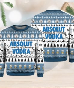 Absolut Vodka Ugly Christmas Sweater