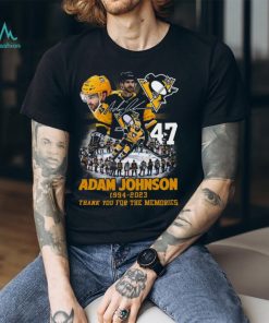 Adam Johnson 1994 – 2023 Pittsburgh Penguins Thank You For The Memories T Shirt