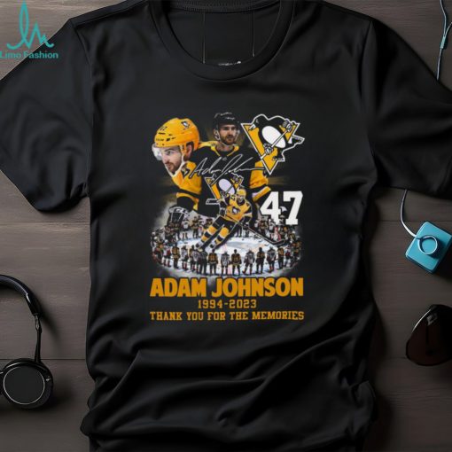 Adam Johnson 1994 – 2023 Pittsburgh Penguins Thank You For The Memories T Shirt