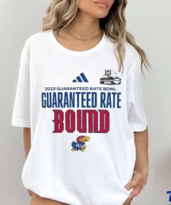 Adidas 2023 Guaranteed Rate Bowl Kansas Jayhawks Shirt