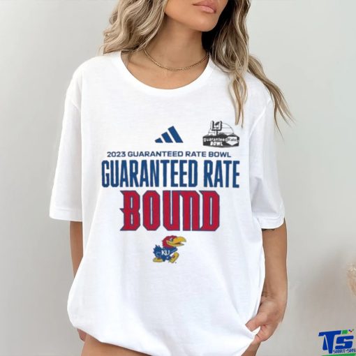 Adidas 2023 Guaranteed Rate Bowl Kansas Jayhawks Shirt