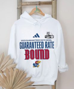 Adidas 2023 Guaranteed Rate Bowl Kansas Jayhawks Shirt