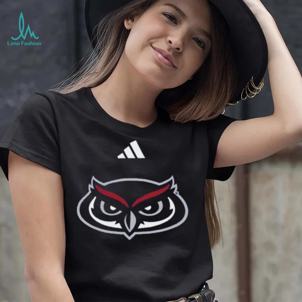 Adidas Florida Atlantic Owls Blue Fresh T Shirt Adidas Florida Atlantic Owls Blue Fresh T Shirt