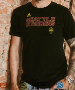Adidas Seattle Sounders 2023 Creator Black T Shirt
