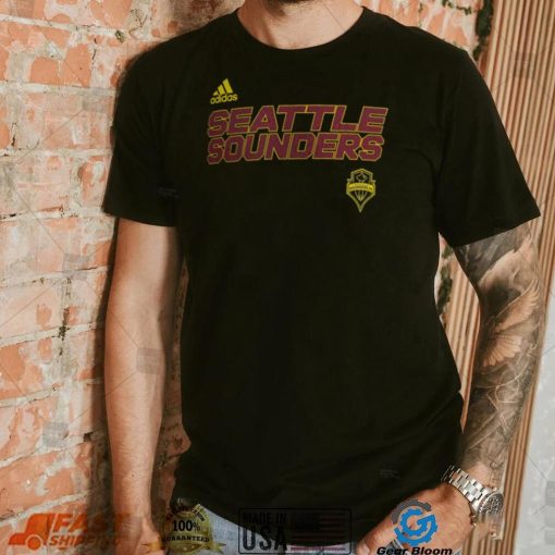 Adidas Seattle Sounders 2023 Creator Black T Shirt