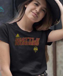 Adidas Seattle Sounders 2023 Creator Black T Shirt