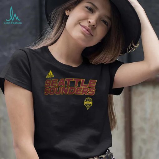 Adidas Seattle Sounders 2023 Creator Black T Shirt