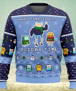 Adventure Time Christmas Time Ugly Christmas Sweater