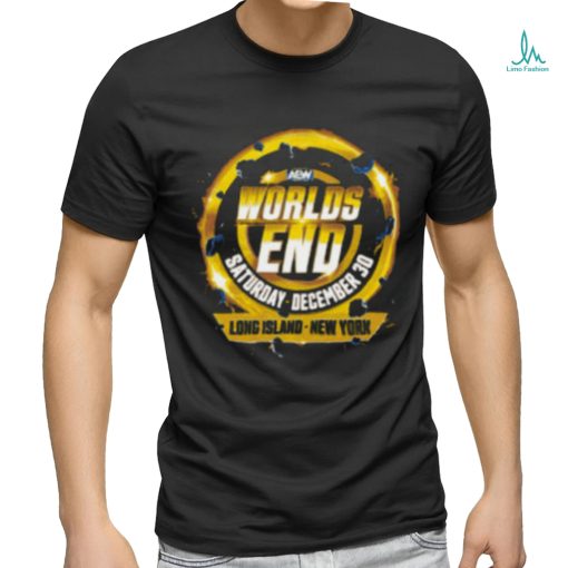 Aew Worlds End 2023 Event Shirt