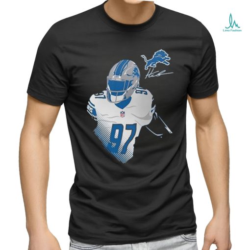 Aidan Hutchinson Detroit Lions Nike Player Signature Shirt