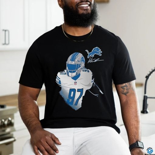 Aidan Hutchinson Detroit Lions Nike Player Signature Shirt