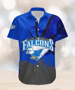 Air Force Falcons Hawaii Shirt Basketball Net Grunge Pattern – NCAA