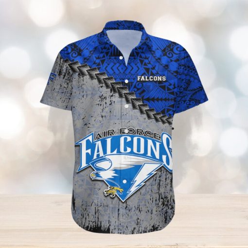 Air Force Falcons Hawaii Shirt Grunge Polynesian Tattoo – NCAA