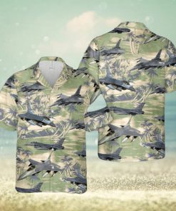 Air Force General Dynamics Fighting Falcon Hawaiian Shirt