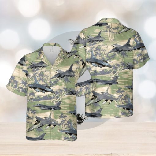 Air Force General Dynamics Fighting Falcon Hawaiian Shirt