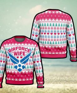 Air Force Wife Christmas Ugly Sweater