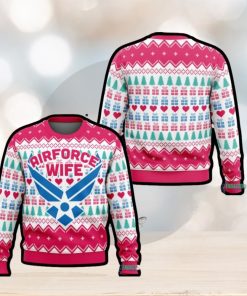 Air Force Wife Christmas Ugly Sweater