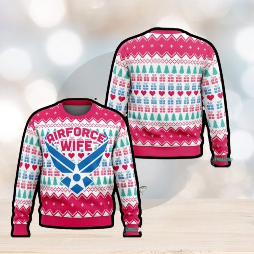 Air Force Wife Christmas Ugly Sweater