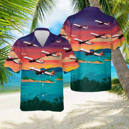 Air India Airbus A321 251NX Hawaiian Shirt Tropical Beach