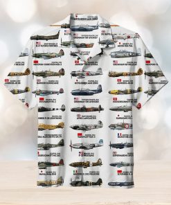 Aircraft Collection Unisex Hawaiian Shirt