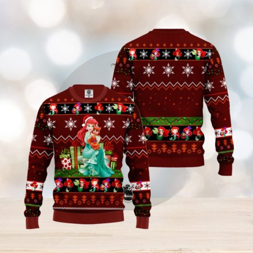 Airel Mermaid ugly Christmas sweater