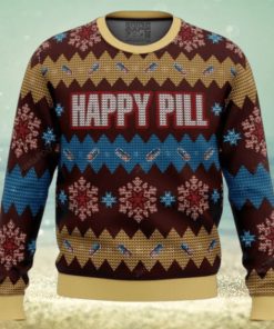 Akira Happy Pill Christmas sweater