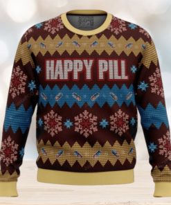 Akira Happy Pill Christmas sweater