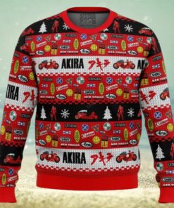 Akira bike decals Christmas sweater