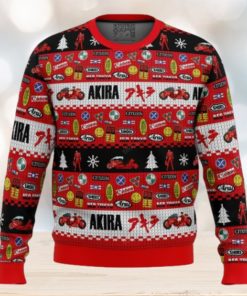 Akira bike decals Christmas sweater