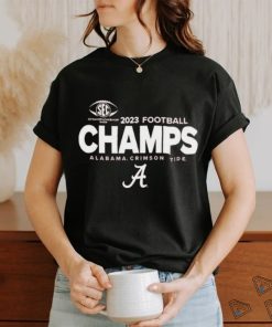 Alabama Crimson Tide 2023 SEC Football Conference Champions Locker Room Shirt