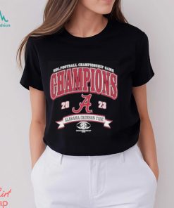 Alabama Crimson Tide 2023 SEC Football Conference Champions T Shirt Hoodie Sweater