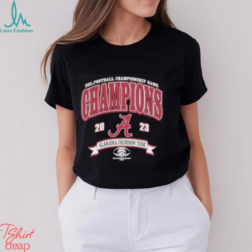 Alabama Crimson Tide 2023 SEC Football Conference Champions T Shirt Hoodie Sweater