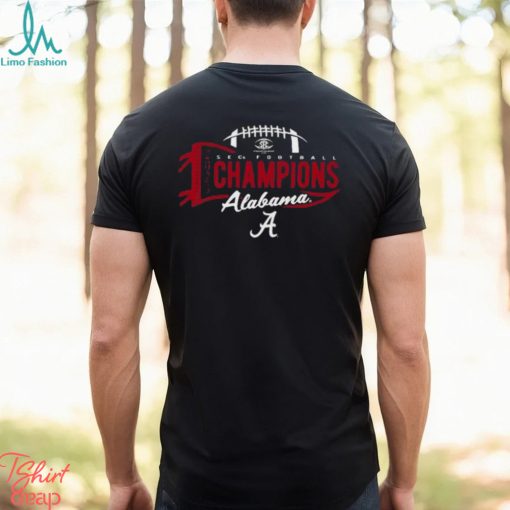 Alabama Crimson Tide 2023 Sec Football Conference Champions Shirt