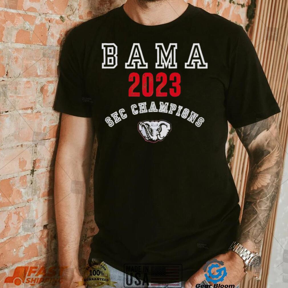Alabama Crimson Tide Bama Sec Championship 2023 T shirt Alabama Crimson Tide Bama Sec Championship 2023 T shirt