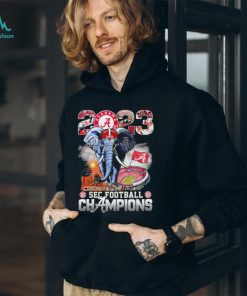 Alabama Crimson Tide Elephant Bama SEC Football Champions 2023 Shirt