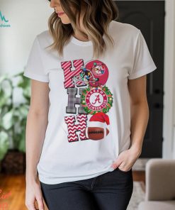 Alabama Crimson Tide Football Ho Ho Ho Christmas Shirt