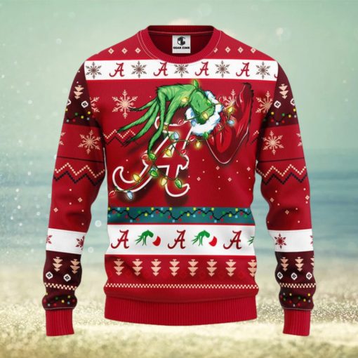 Alabama Crimson Tide Grinch Christmas Ugly Sweater