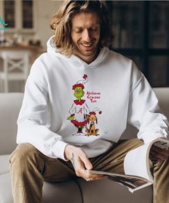 Alabama Crimson Tide Grinch and Max NCAA Christmas shirt